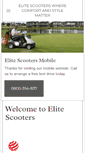 Mobile Screenshot of elitescooters.co.nz